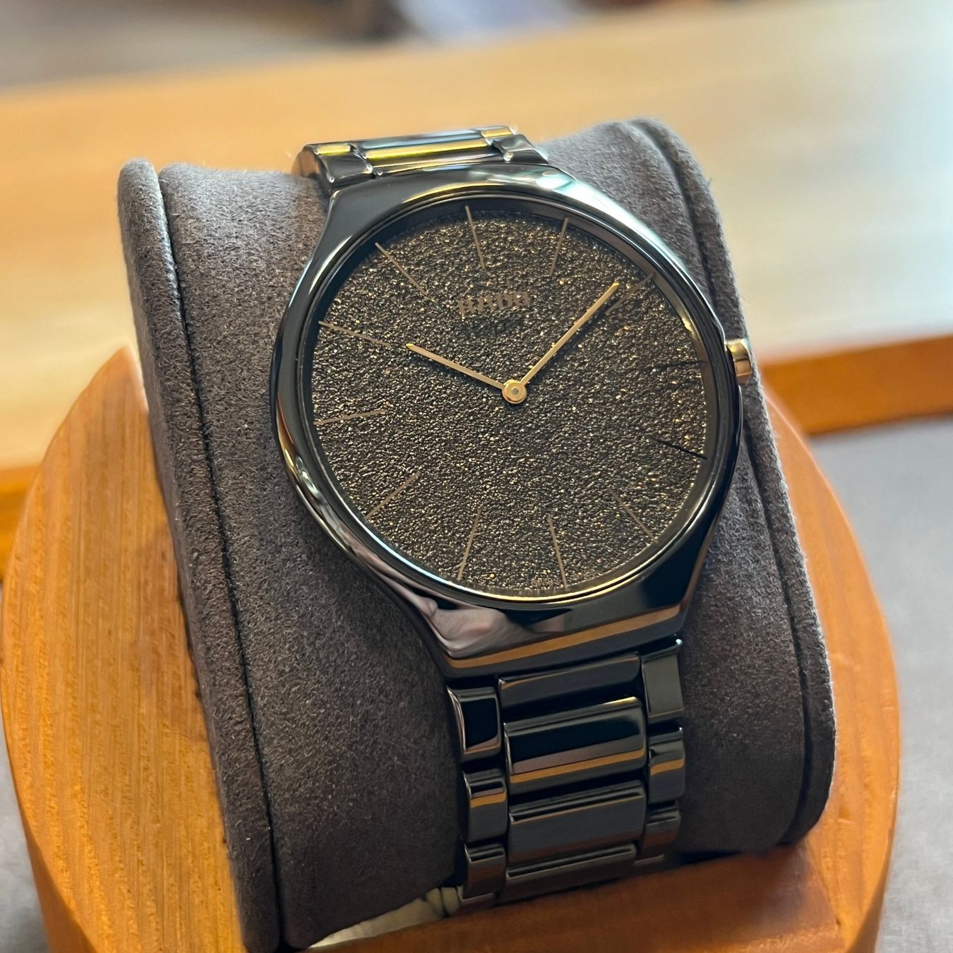 Rado Orologi: Rado True Thinline Nature Ceramic Quartz 420.0004.3 – Usato da Carouge GE venduto da Watchaser 1