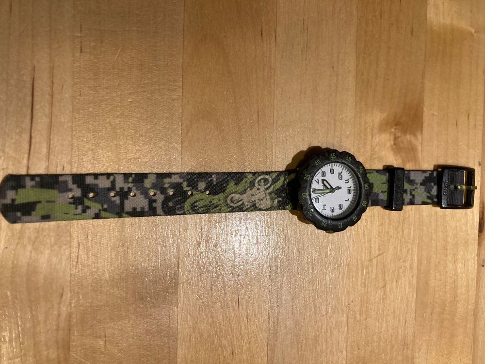 Montre Flik Flak verte Kaufen auf Ricardo