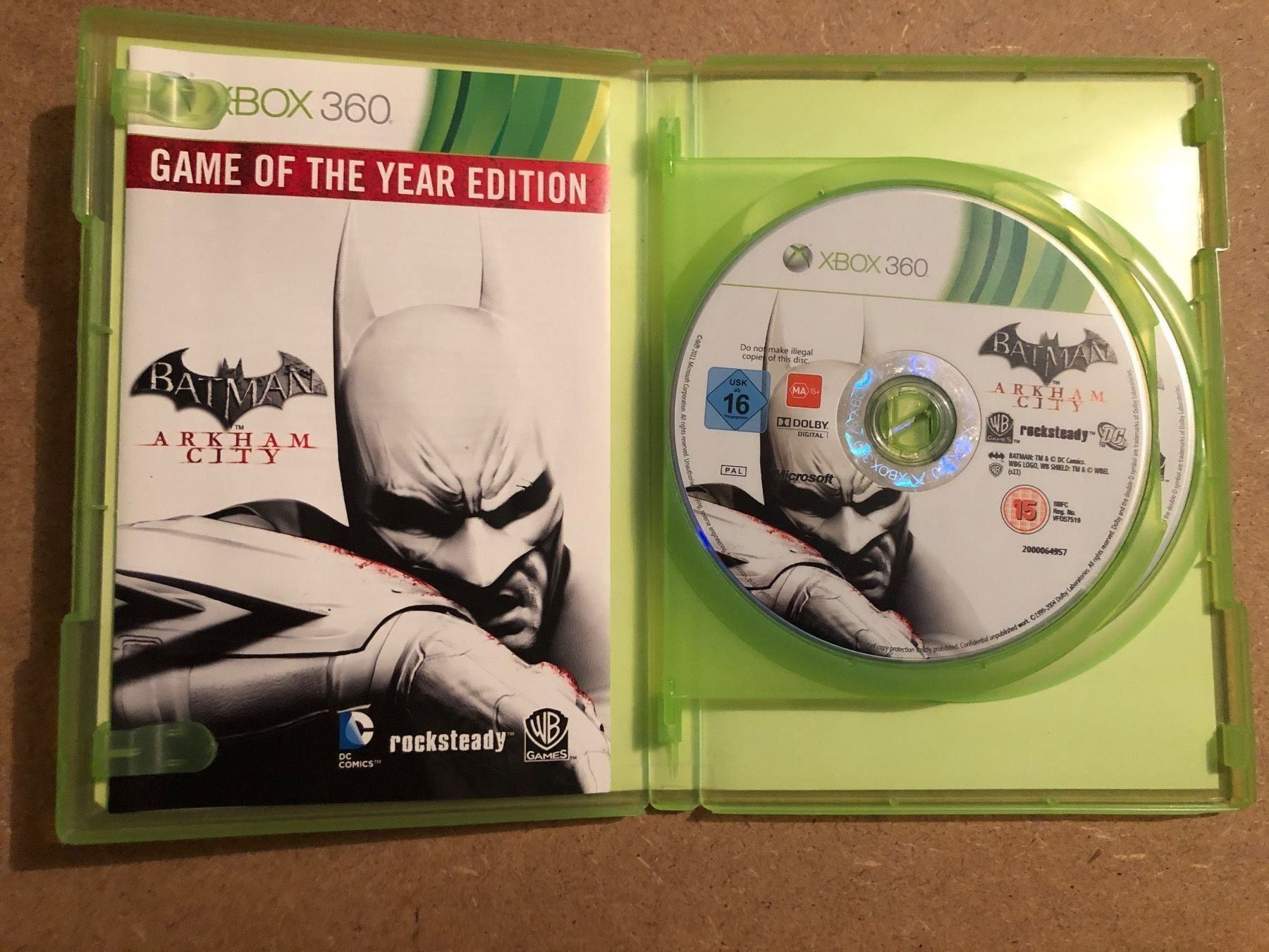 Spiele: Batman Arkham City GOTY Edition Xbox 360 – Gebraucht aus Kestenholz von Mad18 1