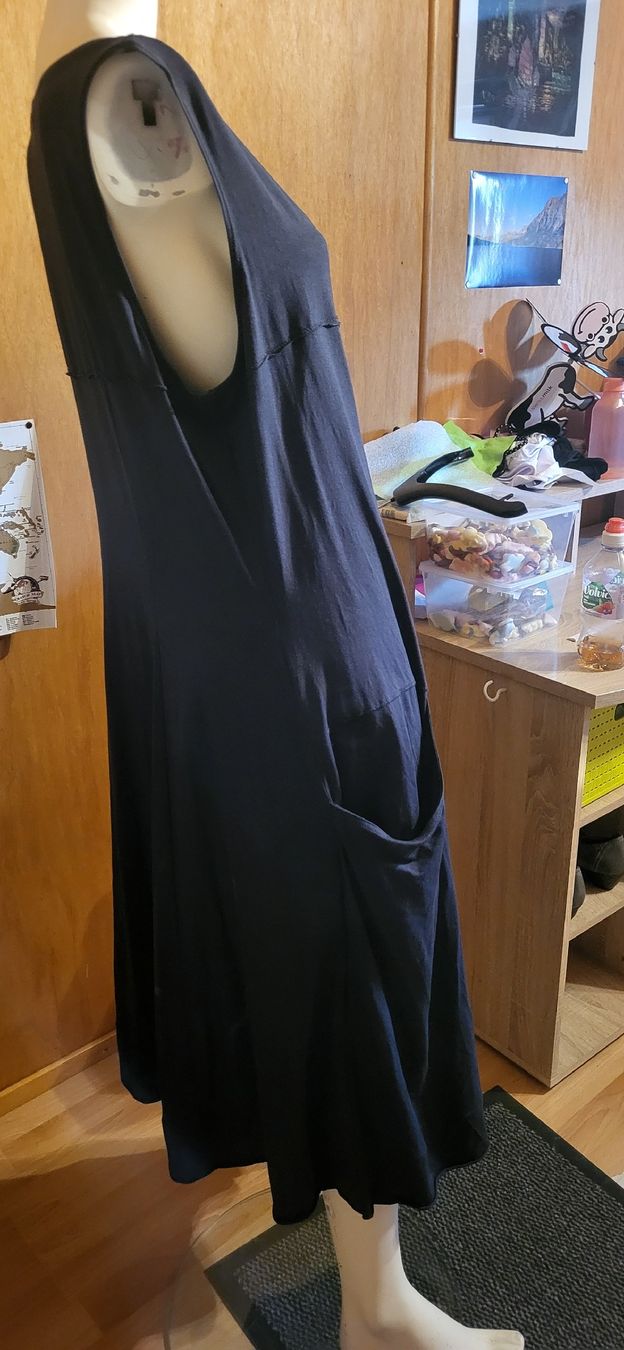 Vestiti: Damen Kleid mit Überbĺüschengr48 – Usato da Schweizersholz venduto da fuchs06 1