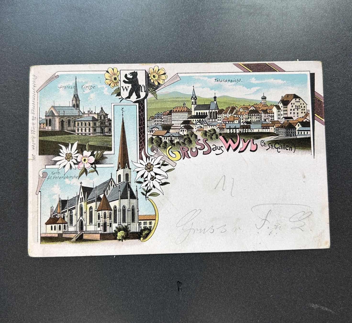 Grafica & Litografie: Litho Gruss aus Wyl – Usato da Untervaz venduto da buesmig