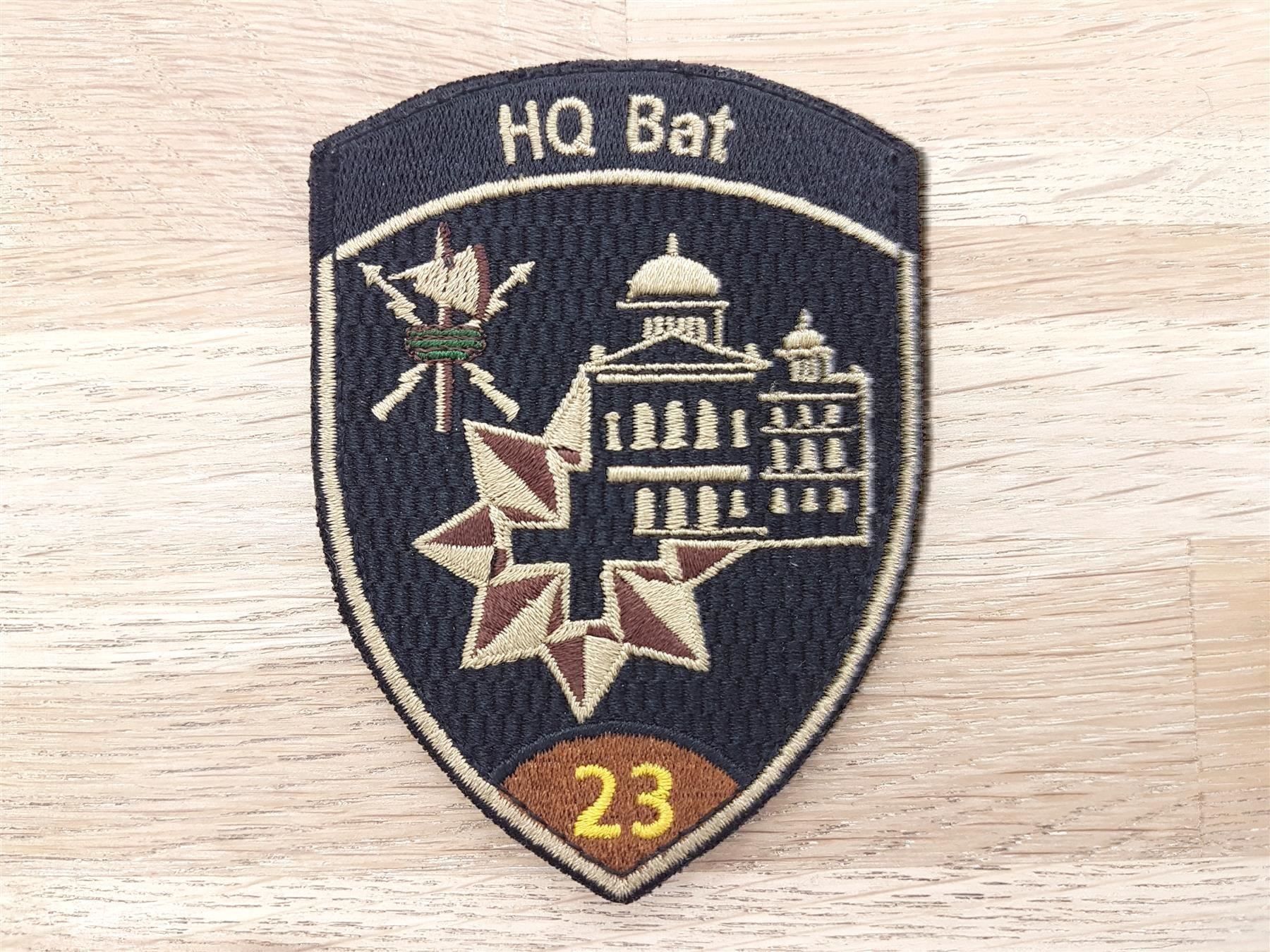 Placchette & Badge: Badge HQ Bat 23 braun – Usato da Erlinsbach venduto da S700