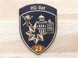 Badge HQ Bat 23 braun