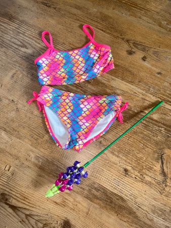Buntes Bikini 110/116