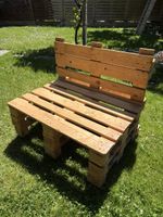 Gartenlounge Palettenmöbel, Palettenbank, neuwertig!
