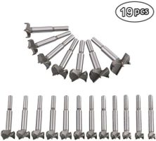 19x Forstnerbohrer Holzbohrer 10-40mm