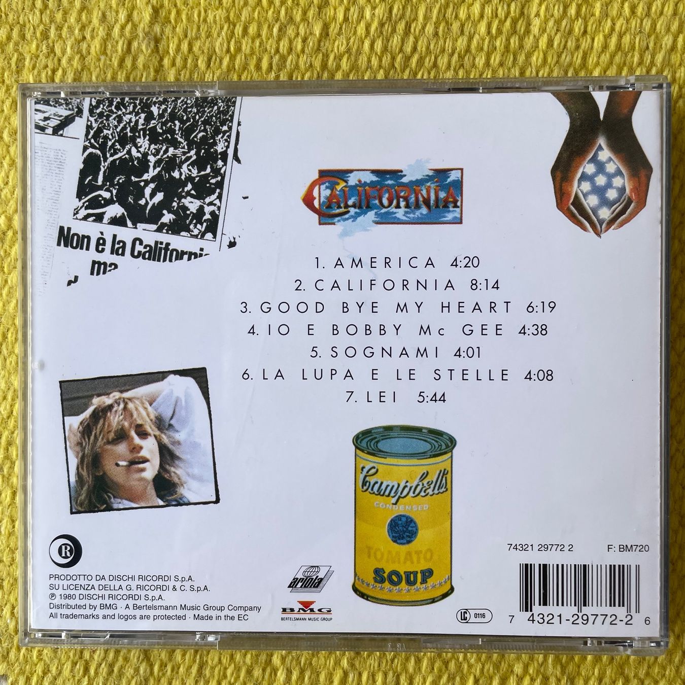 CDs: GIANNA NANNINI-CALIFORNIA – Gebraucht aus Rorschacherberg von CD-Roli 1