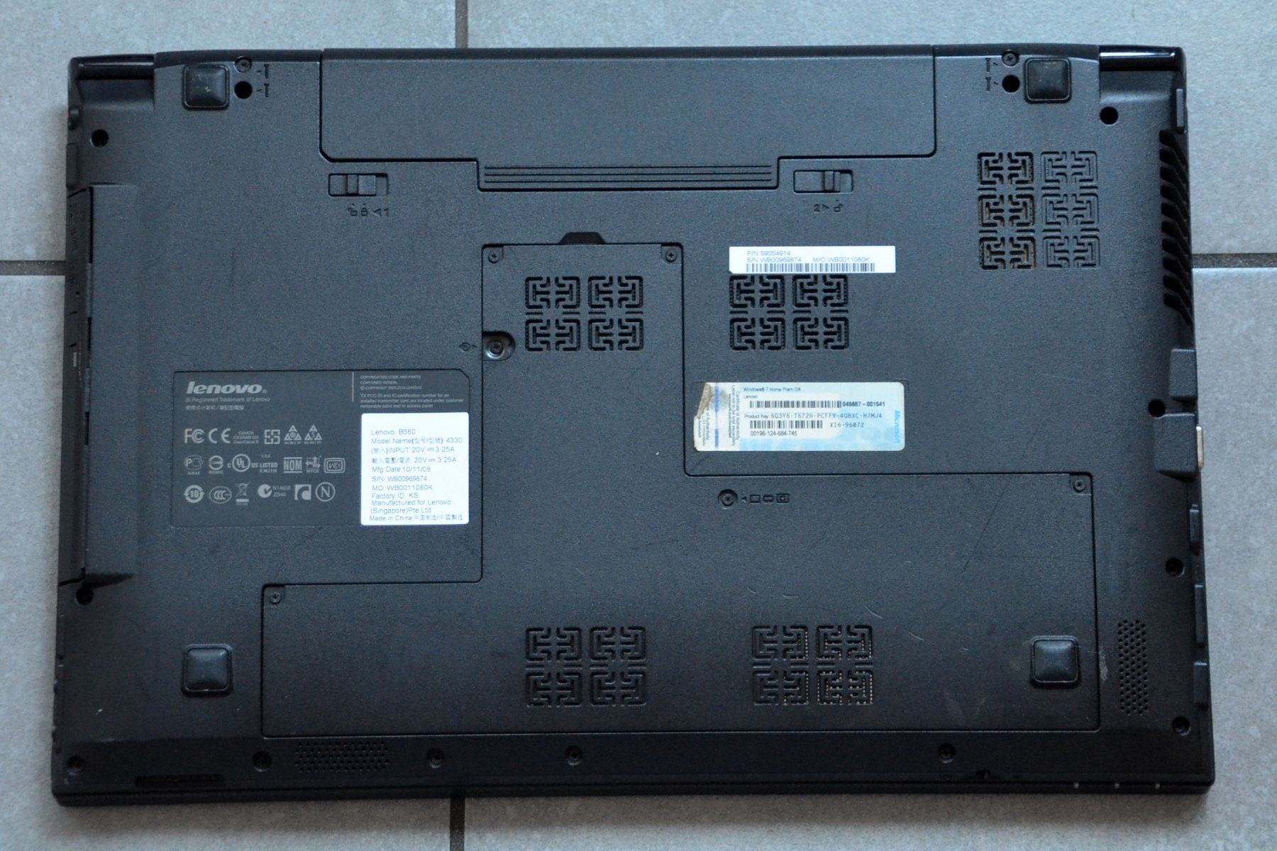 Lenovo Notebook: Laptop Lenovo B560 15,6" – Usato da Collonges venduto da arashee 4