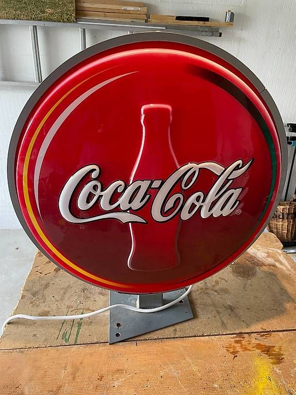 Lampen: Coca-Cola Leuchtreklame – Gebraucht aus Ettingen von Donald4107 2