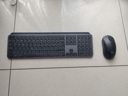 Logitech MX Keys S (CH-Layout) + Logitech G Pro Wireless Mau