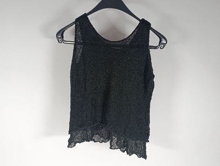 Haut noir en maille légère