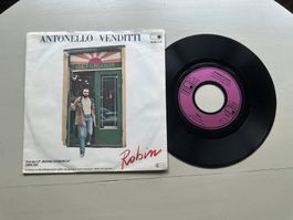 ANTONELLO VENDITTI tolle Robin Single Kult Italy