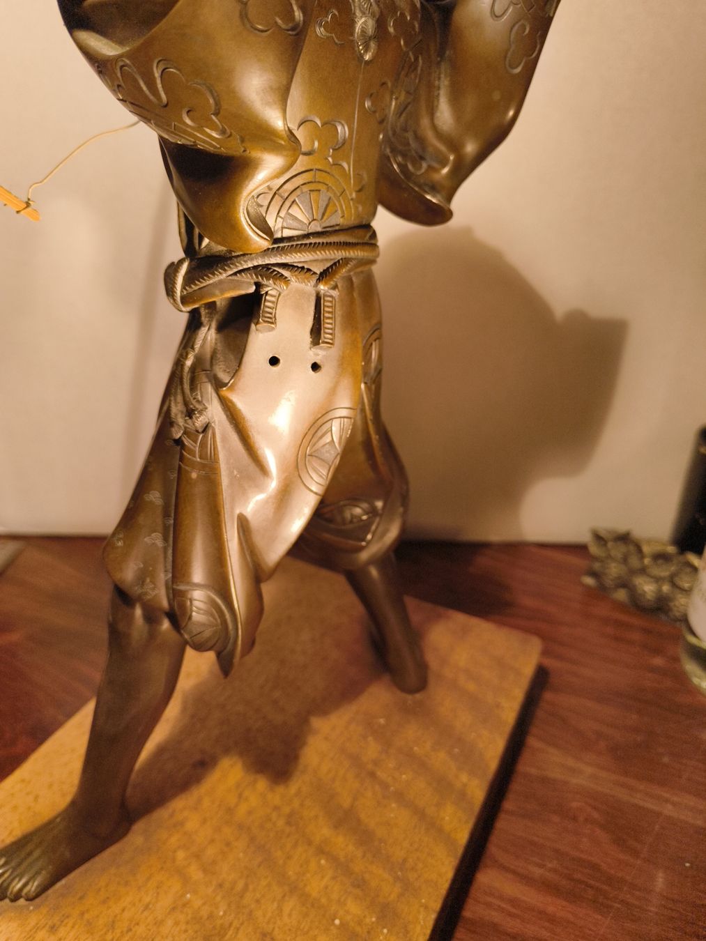 Sculture & Statue: Antiker Samurai Broze Figur Japan – Difettoso da stettlen venduto da VintageBern_ch 5