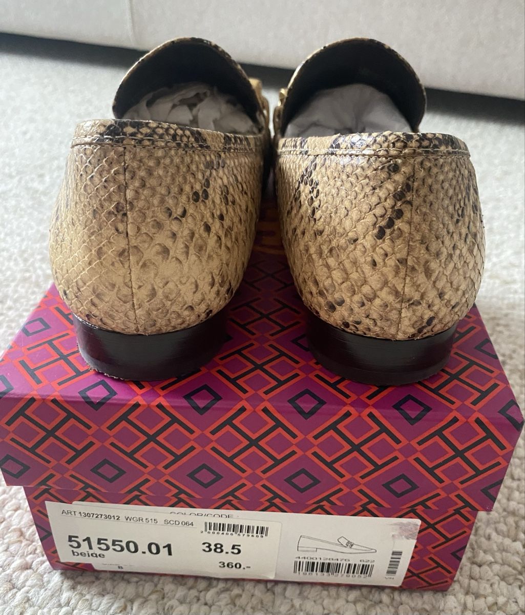 Tory Burch Damenschuhe: Tory Burch Jessa Loafer Python-Print – Neu (gemäss Beschreibung) aus Aesch BL von Gamazoru 5