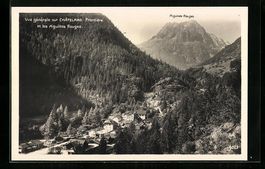 Le Chatelard, Frontière, Vue Générale