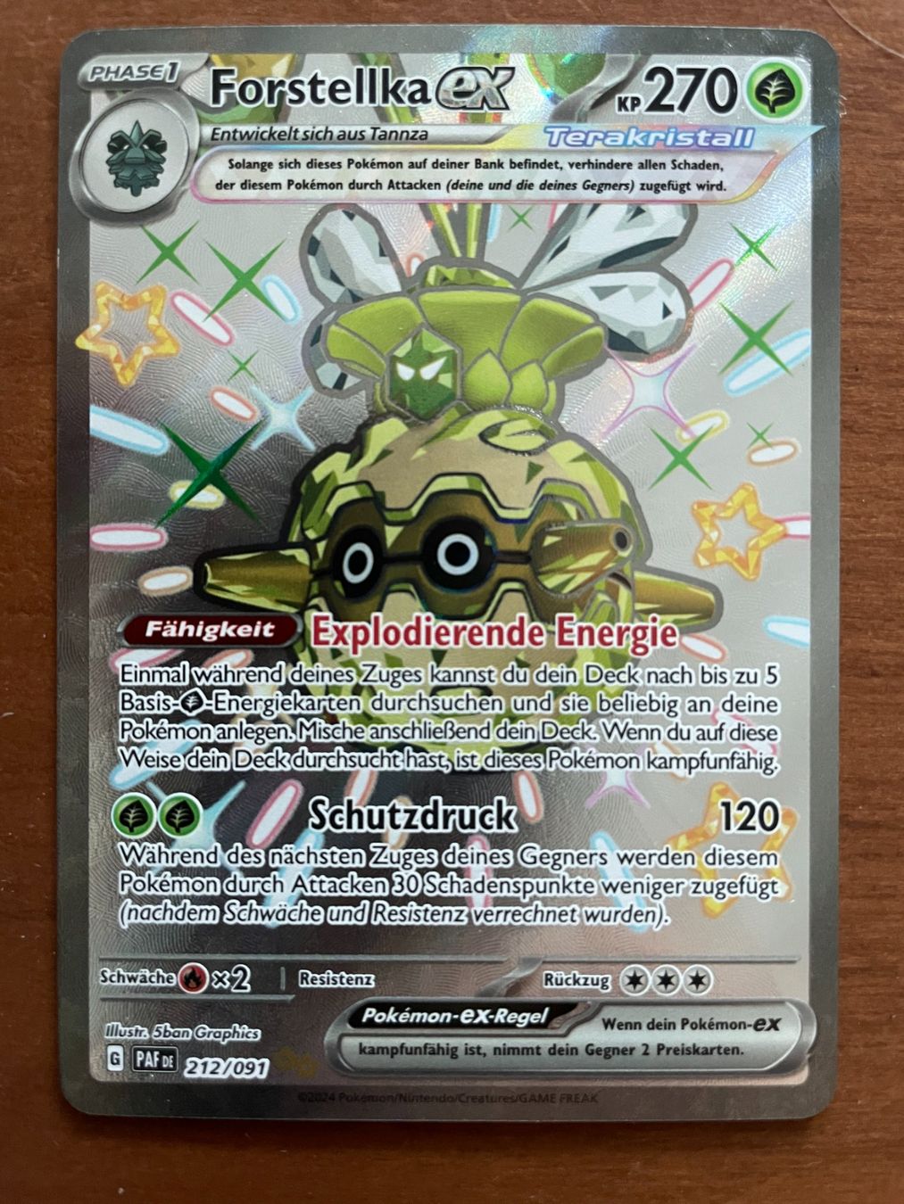 Pokémon Cartes à collectionner: Pokemon Forstellka eX (Versand gratis) – Neuf (Voir description) à Chur par Angerson