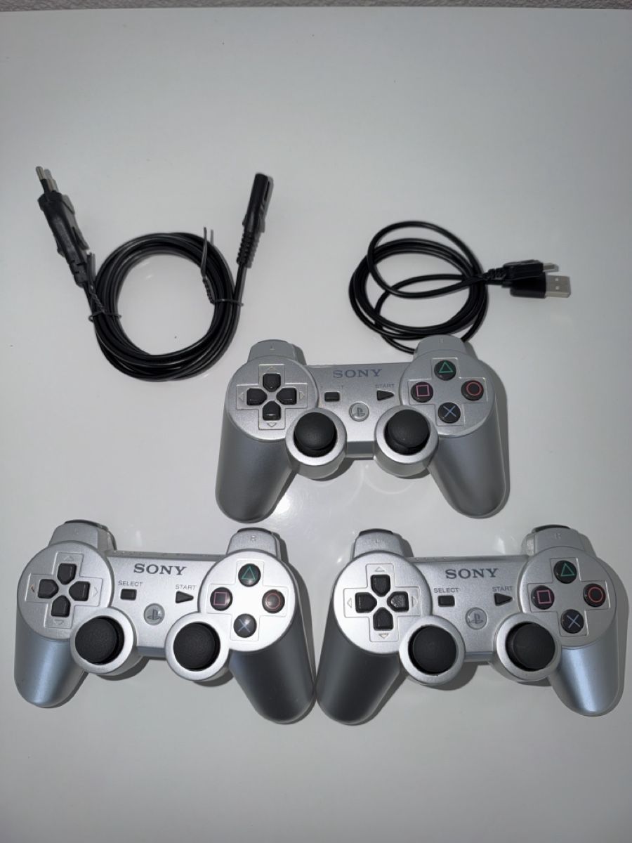 Sony Console: PS3 Slim Silber 300GB + 3 Controller + 6 Games – Usato da Kerzers venduto da -.-Jesus-.- 1