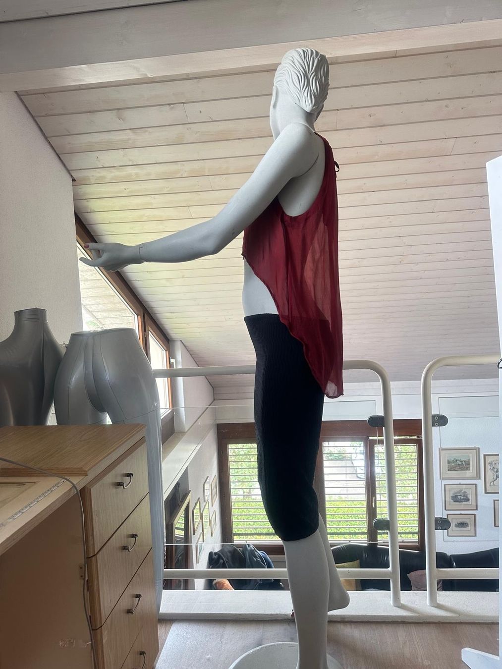 Hallhuber Camicette: Transparente Seidenbluse von HALLHUBER – Usato da Neuhausen venduto da Lechasseur 2