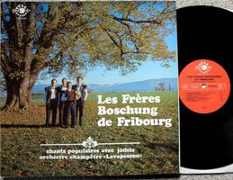Les Frères Boschung De Fribourg SIGNIERT LP GEWASCHEN