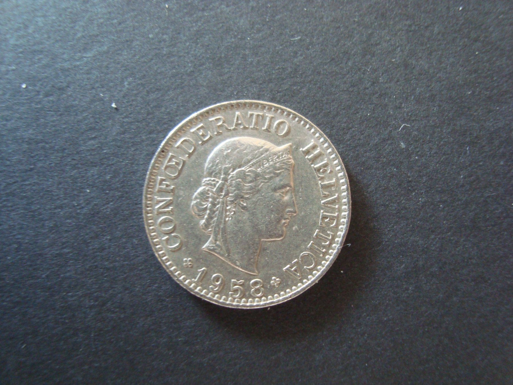 Tutti le monete: 10 Rp  1958 – Usato da Gelterkinden venduto da Cakir