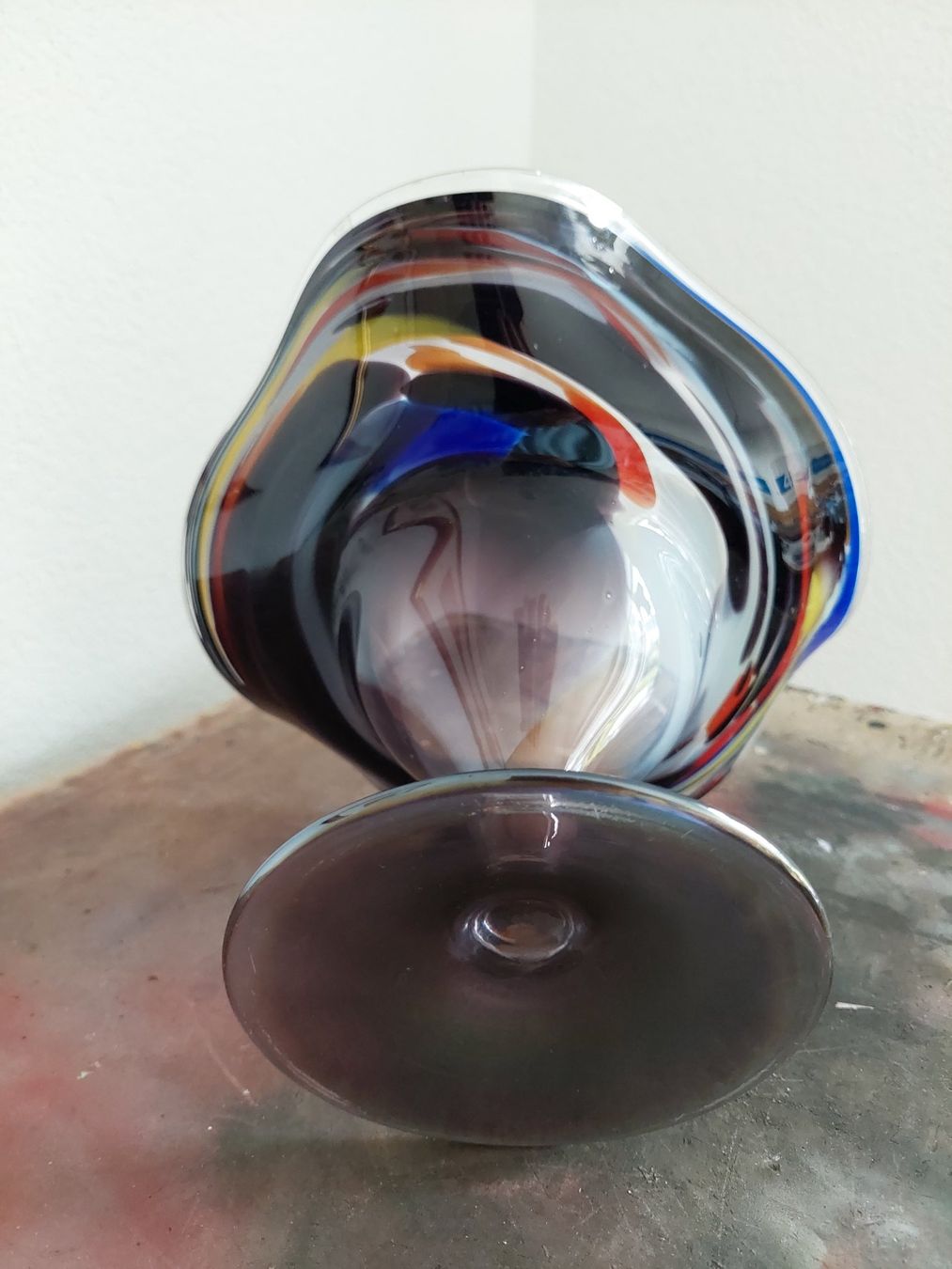 Vasen & Gefässe: Künstlervase/Fussschale, Peter Kaspar, 1990 – Gebraucht aus Subingen von K7passt_immer 7