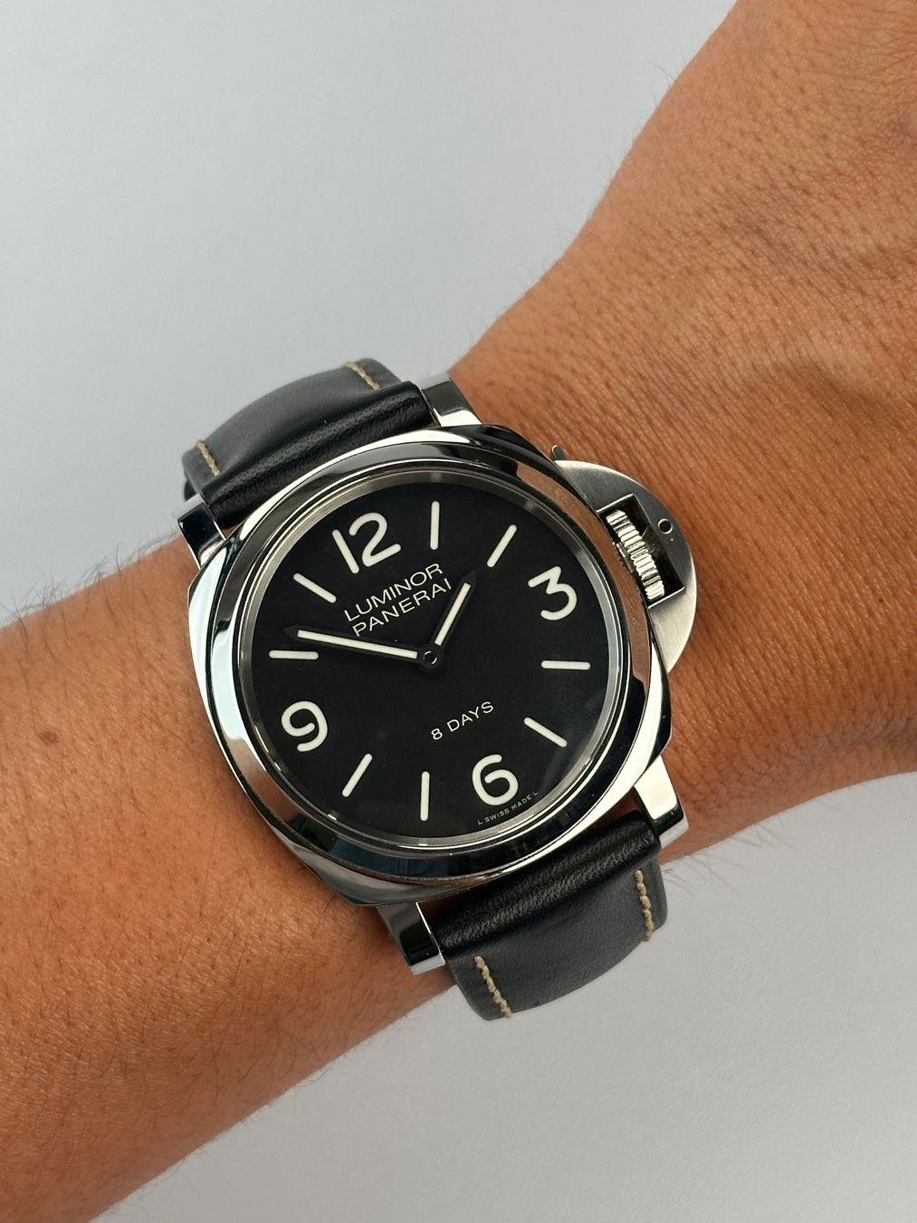 Panerai Orologi: Panerai Luminor Base 8 Days Ref. PAM00560 im Fullset – Usato da St. Gallen venduto da TrokulWatches 6