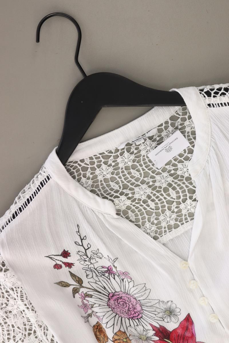 Camicette: Desigual Langarmbluse Gr. M weiß – Usato da Neustadt an der Waldnaab venduto da SecondLifeFashion 2