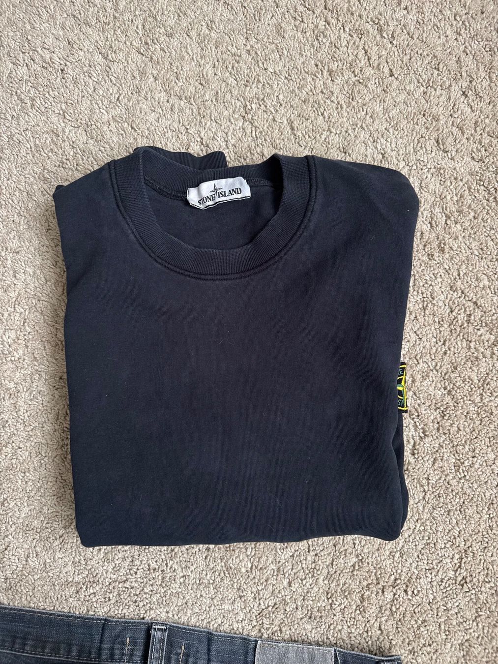 Stone Island Maglioni & Felpe: Stone Island Pullover, Dunkelblau, Gr. L – Usato da Basel venduto da olo..ir 4