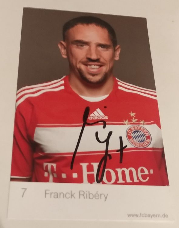 FC Bayern. F.Ribery, A. Robben., M.van Bommel. O. Signiert (Gebraucht ...