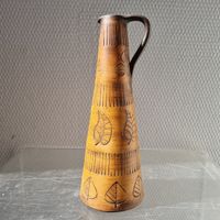 Schweizer Frick  Keramik Vase Henkelvase Krug Vintage 60er