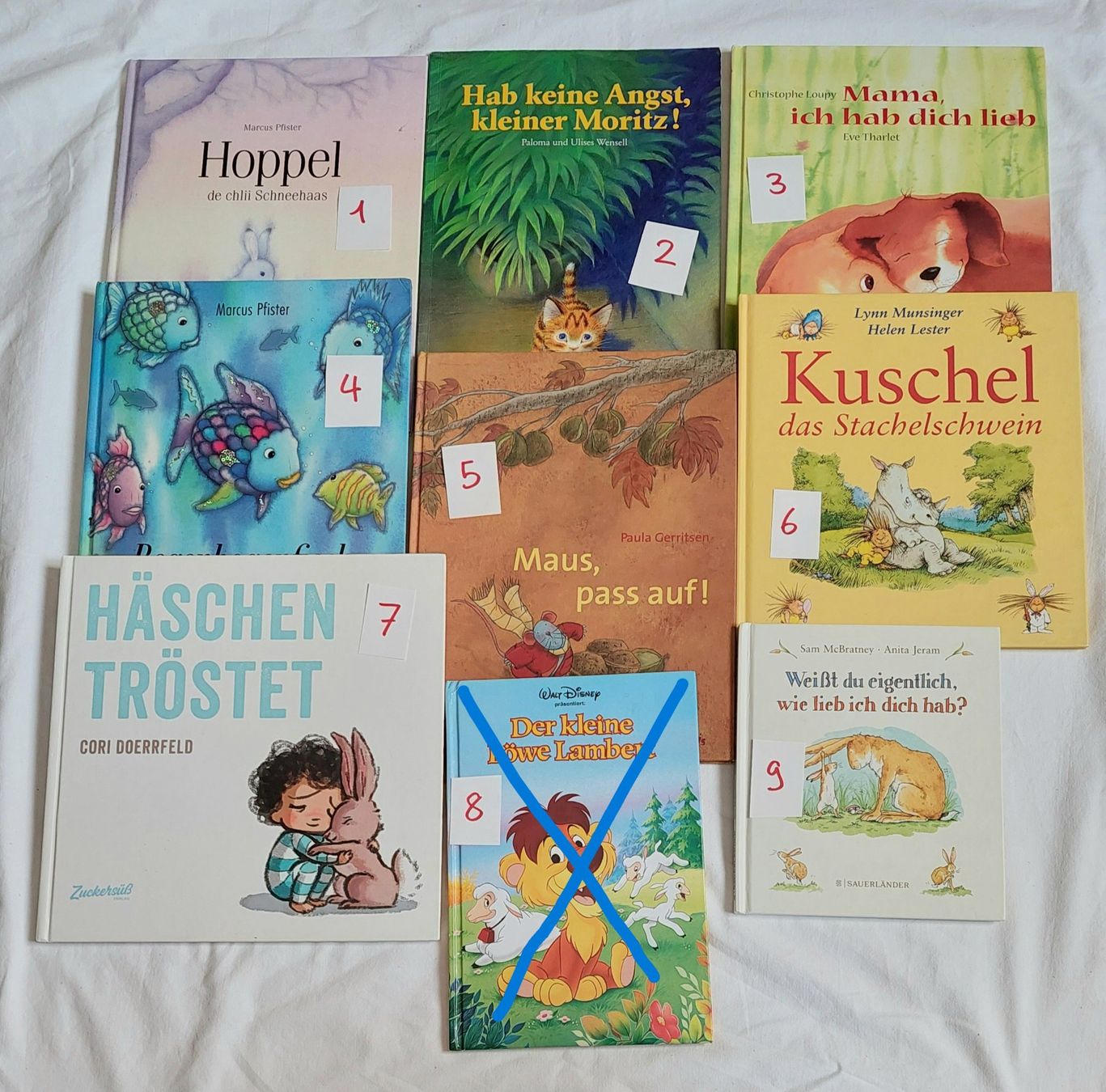 Bücher: 8 Bilderbücher ab 2 J, auch einzeln möglich – Gebraucht aus Uitikon Waldegg von Smeragol 1