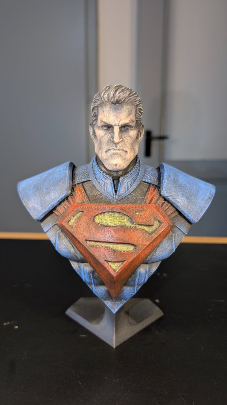 Statuette: Superman DC Comics Busto 20cm – Statua 3D Figure – Nuovo (secondo la descrizione) da Roveredo GR venduto da 3D_ZAGA