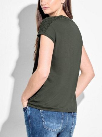CECIL   💚    shirt top khaki olive   💚  Grösse S