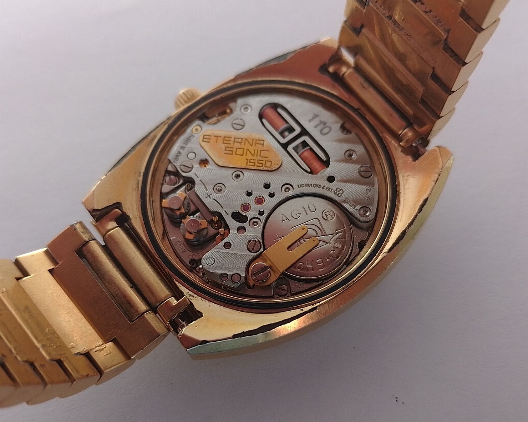 Eterna Orologi: Vintage ETERNA SONIC Electronic Stimmgabeluhr (Ref. 488 T) – Usato da Basel venduto da Givens_Watches 5