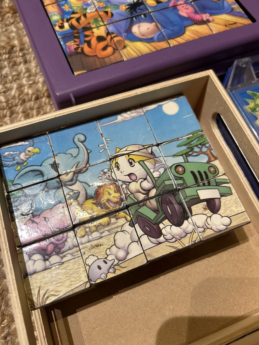 Puzzle: Wende-Puzzle, 3 Stück – Usato da Dottikon venduto da cimar 1