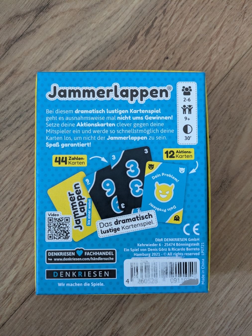 Giochi: Spiel Jammerlappen – Nuovo (secondo la descrizione) da Allschwil venduto da rosapferd 1