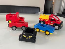 ORIGINAL. DUPLO. Verschiedene Autos