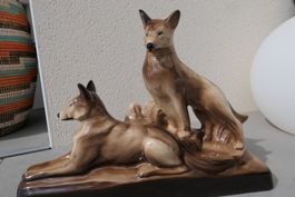 Céramique de chiens Berger Sainte Ragegonde