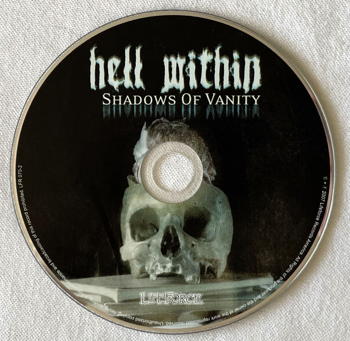 CD: Hell Within – Shadows Of Vanity - CD - 2007 - US First Press – Usato da Uster venduto da Zardodel 1
