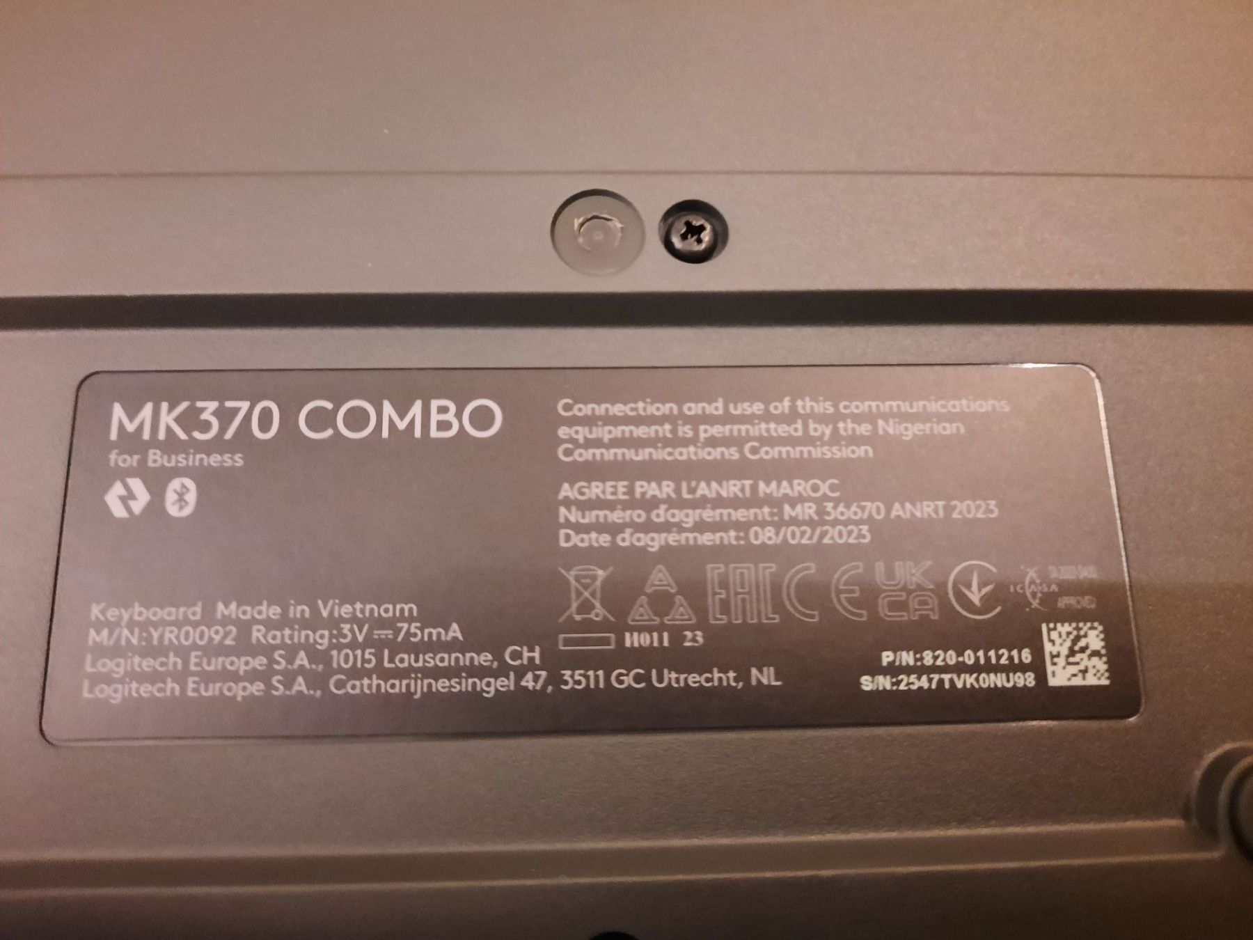 Logitech Tastiere: Logitech MK370 Combo for Business – Nuovo e nell'imballaggio originale da Reinach BL venduto da Yellsu 3