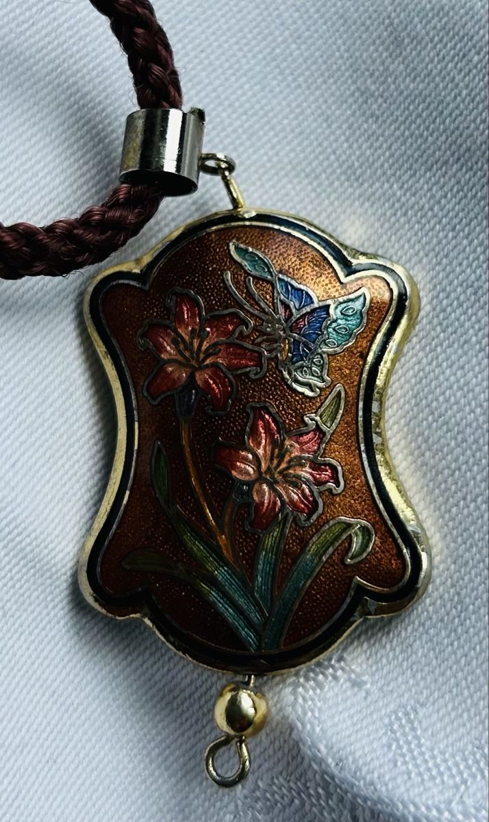 Ciondoli: Schmuckanhänger Cloisonné – Usato da Lengnau AG venduto da Mefari 2