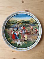 Dölf Mettler "Bauerntanz", Sammelteller von Langenthal