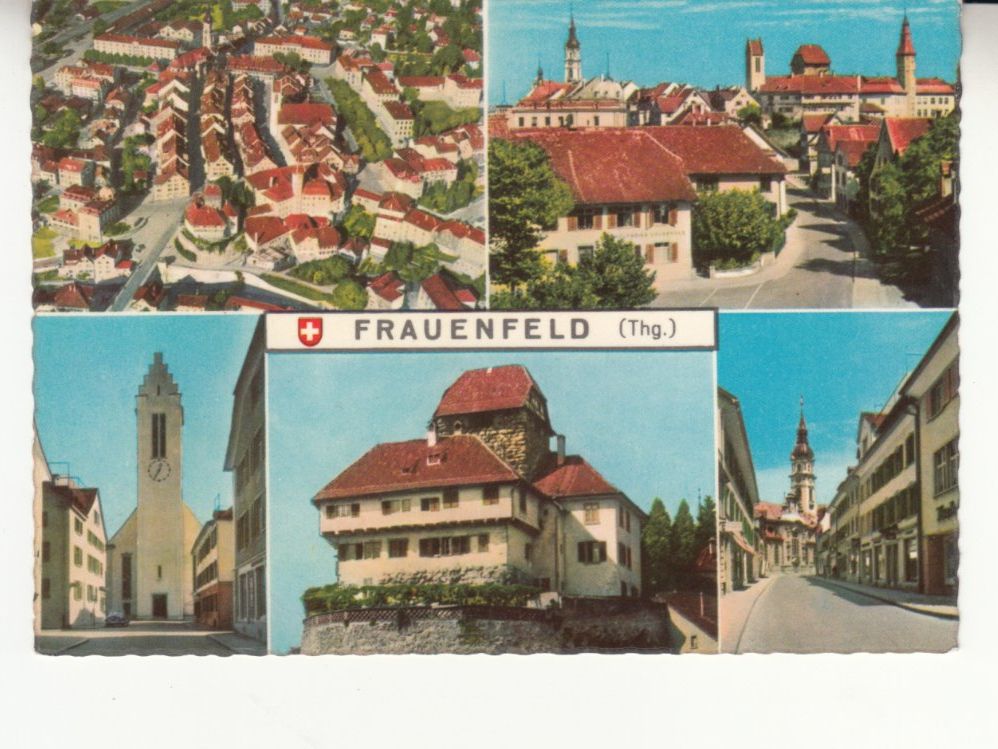 Ansichtskarten: Frauenfeld 1959 – Gebraucht aus Bürglen TG von StampGraf
