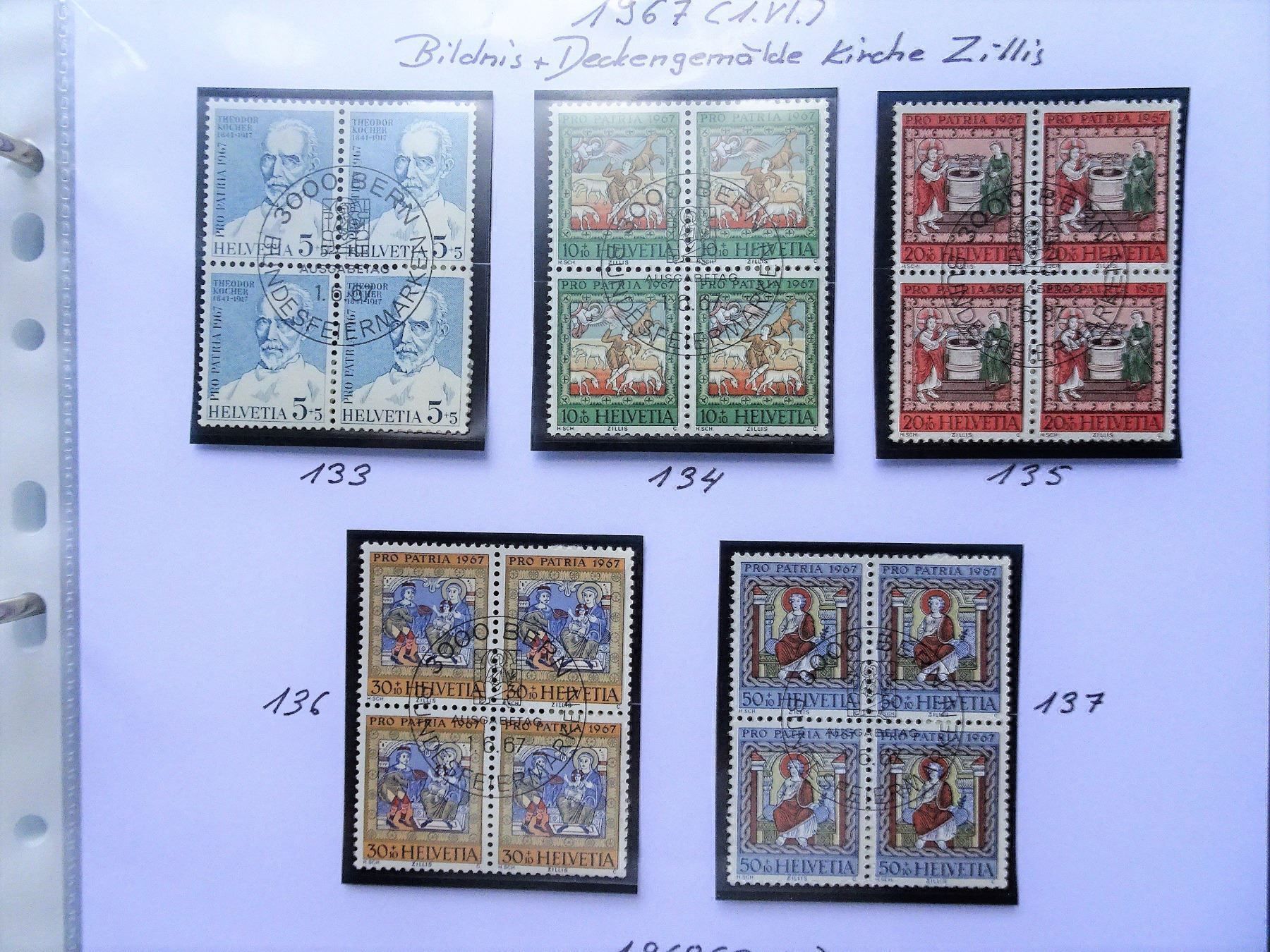 Tous les timbres: PP 1967 – Neuf (Voir description) à Aadorf par Chnorli-Furz