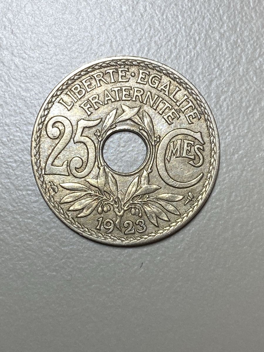 Tutti le monete: France - 25 centimes - 1923 – Usato da Payerne venduto da Mike1682