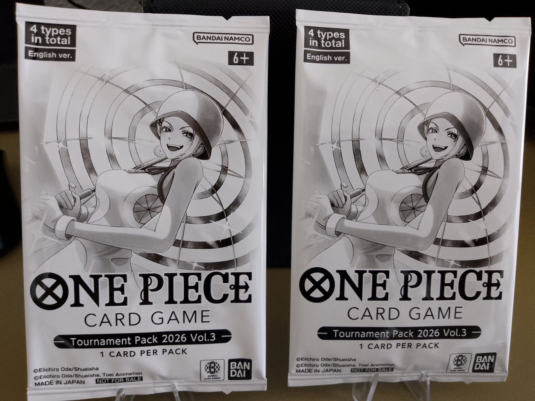 Bandai Sammelbilder & Trading cards: One Piece 2x Tournament Pack 2026 Volume 3 Englisch – Neu und originalverpackt aus Jona von Stack
