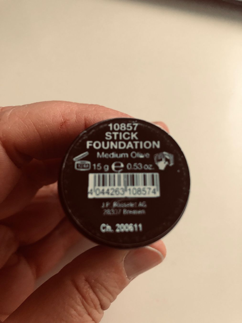 Make-up: Stagecolor Stick Foundation, Medium Olive, Neu! – Nuovo e nell'imballaggio originale da Arlesheim venduto da leyRum4.5 1