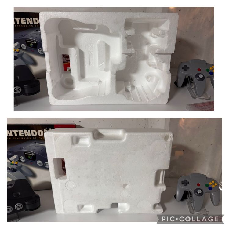 Nintendo N64 super Zustand wie neu mit Ovp ab 1.- 10