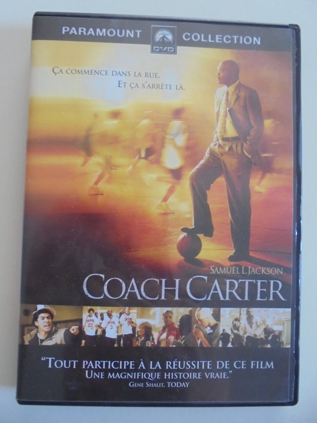 Tutti i DVDs: " Coach Carter " Samuel L. Jackson . DVD français, anglais – Usato da Crissier venduto da Promopost