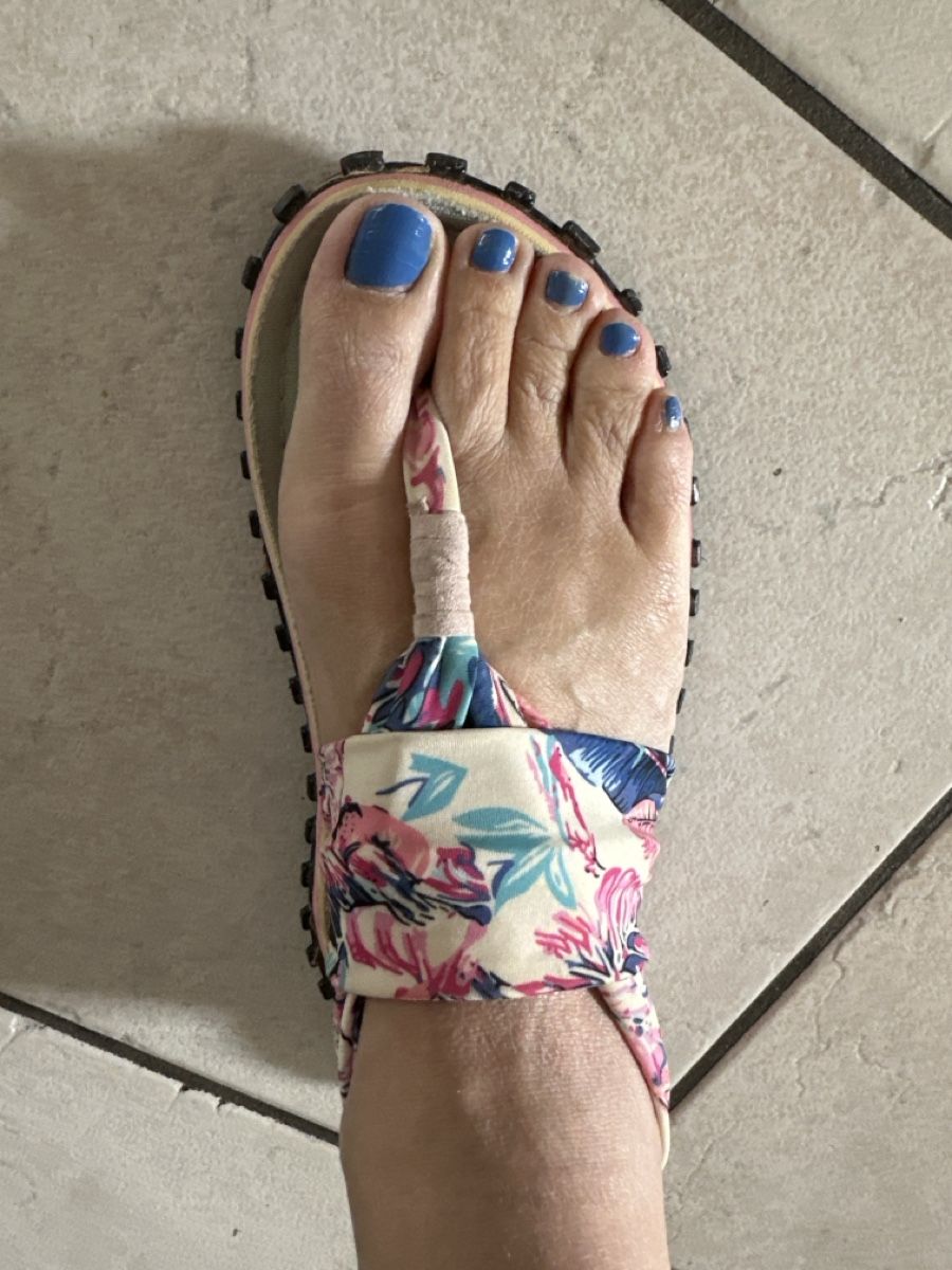 Scarpe da donna: Gumbies Flip Flop – Usato da Davos Platz venduto da Anakonda1 1